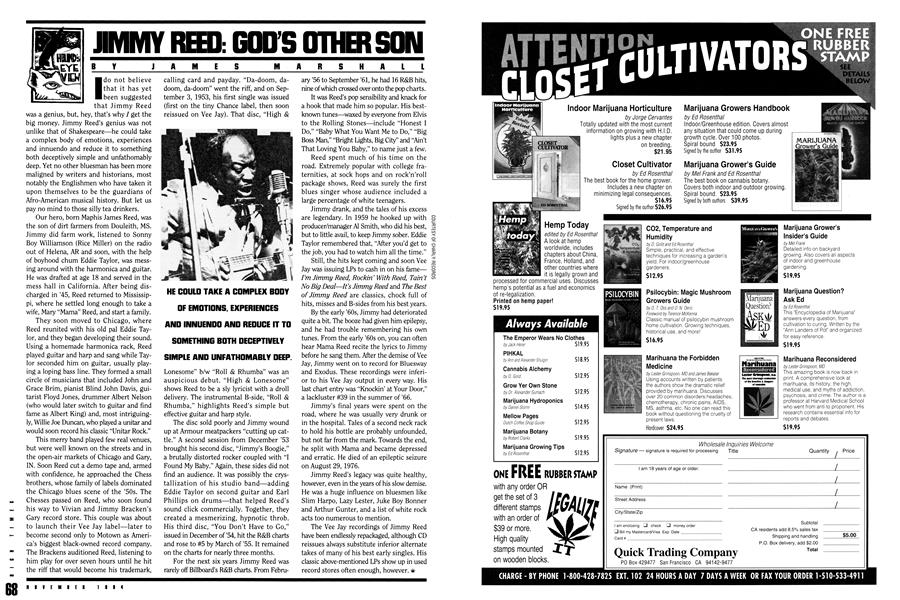 JIMMY REED: GOD'S OTHER SON
