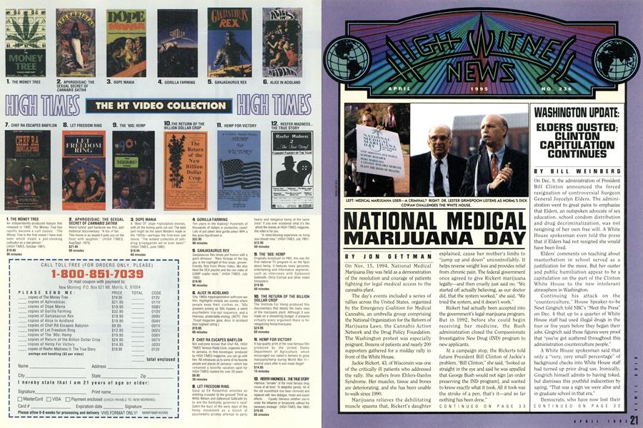 NATIONAL MEDICAL MARIJUANA DAY