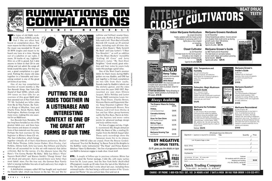 RUMINATIONS ON COMPILATIONS