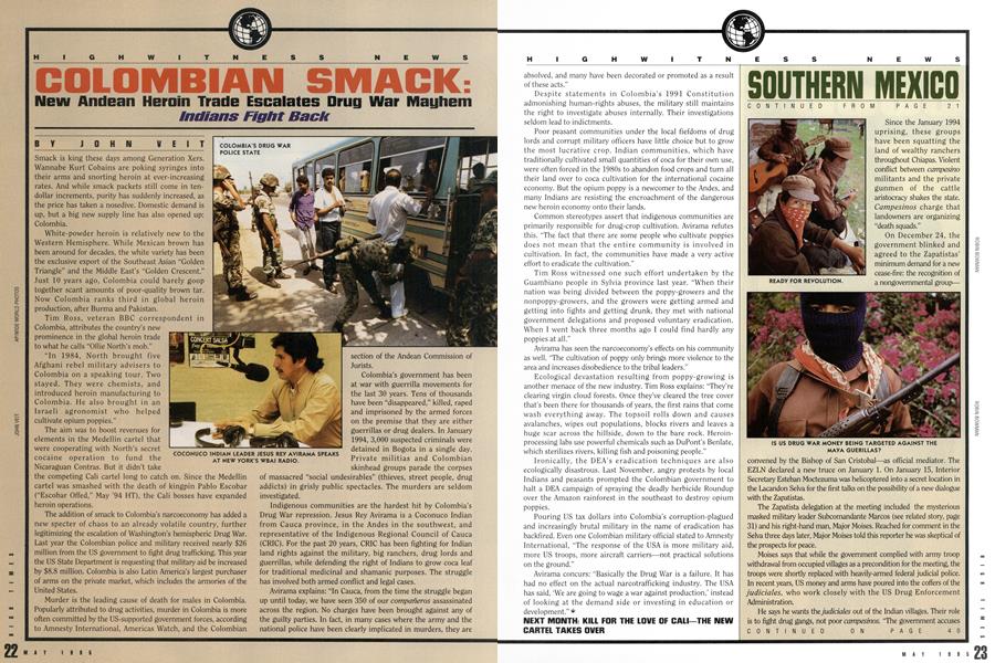 COLOMBIAN SMACK: