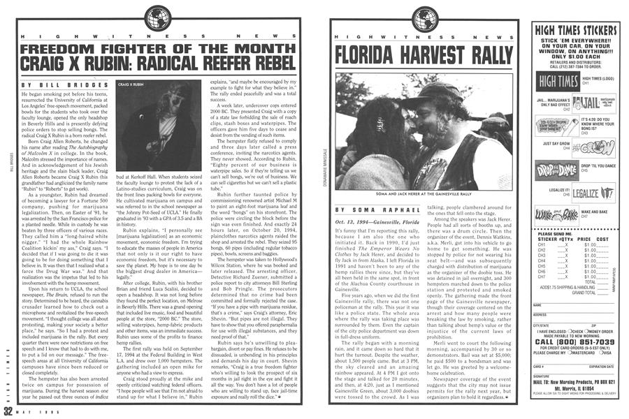 FLORIDA HARVEST RALLY