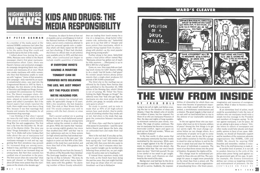 KIDS AND DRUGS: THE MEDIA RESPONSIBILITY