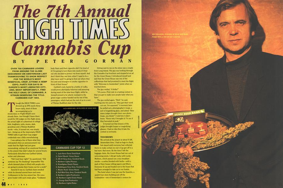 The 7th Annual HIGH TIMES Cannabis Cup High Times MAY 1995
