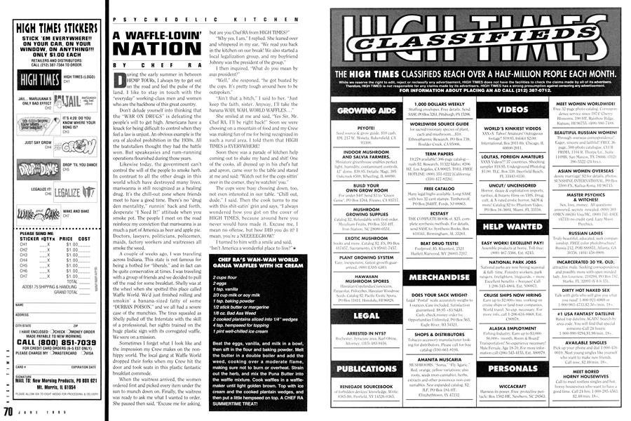 A WAFFLE-LOVIN’ NATION