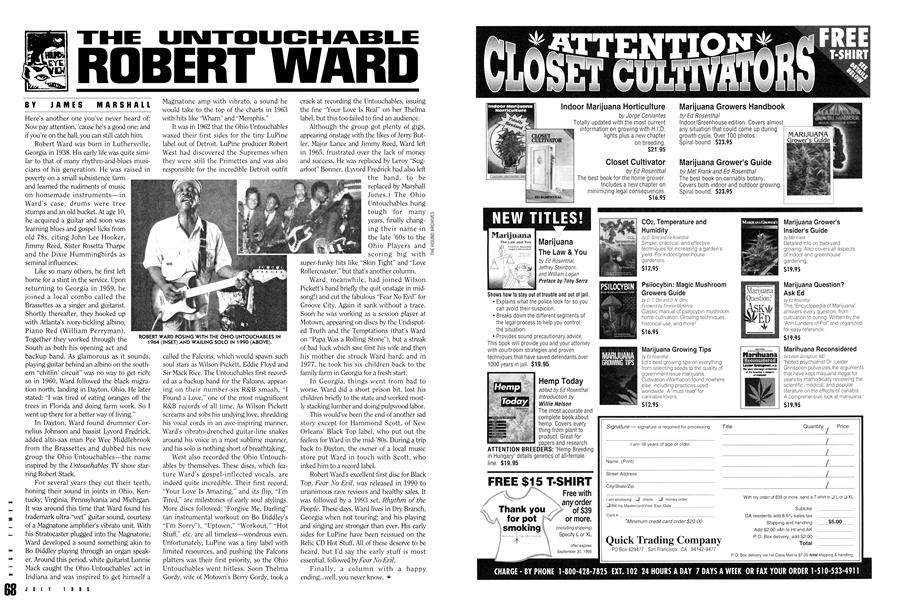 THE UNTOUCHABLE ROBERT WARD