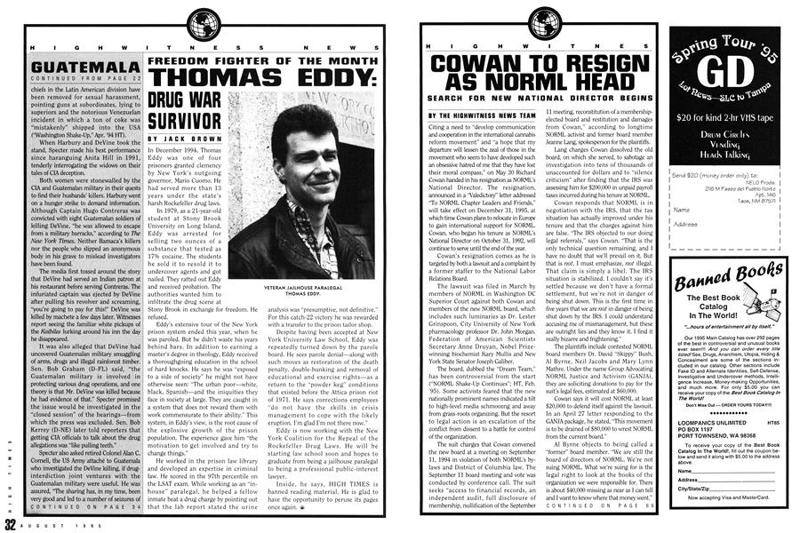 COWAN TO RESIGN A5 NORML HEAD