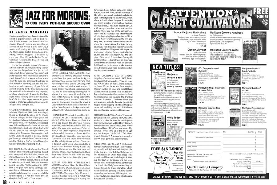 JAZZ FOR MORONS: