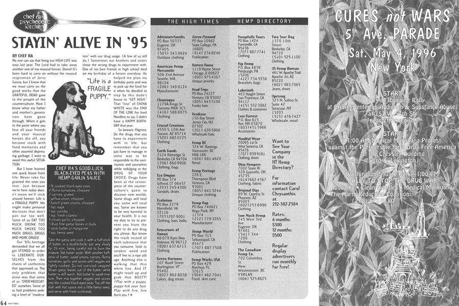 STAYIN' ALIVE IN '95