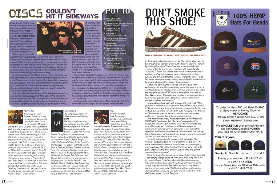 DON'T SMOKE THIS SHOE!