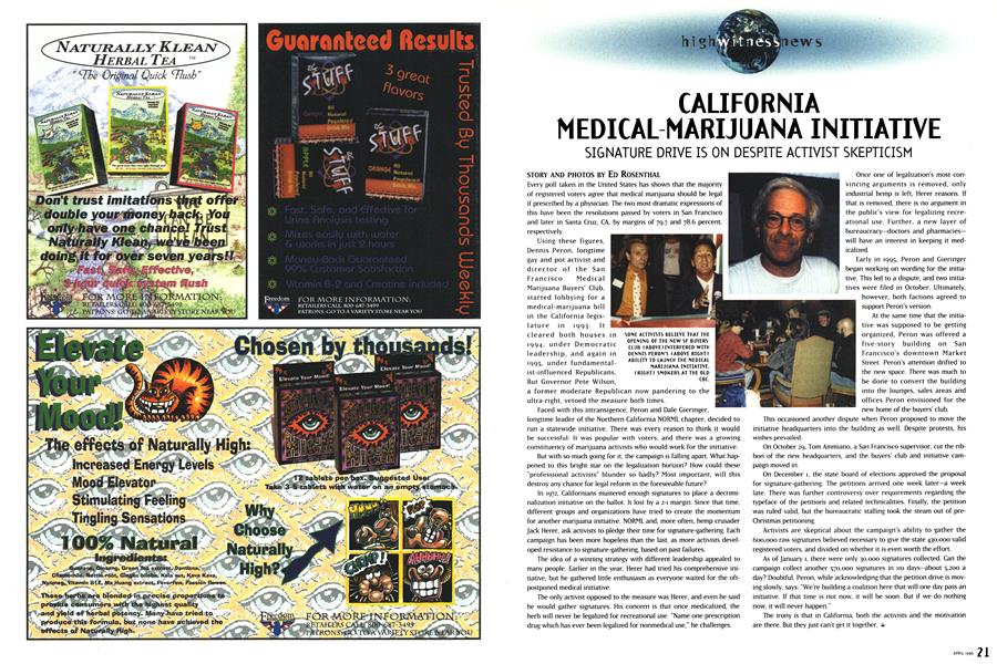 CALIFORNIA MEDICAL-MARIJUANA INITIATIVE