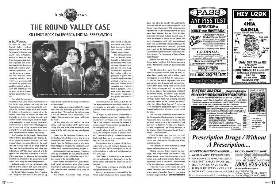 THE ROUND VALLEY CASE