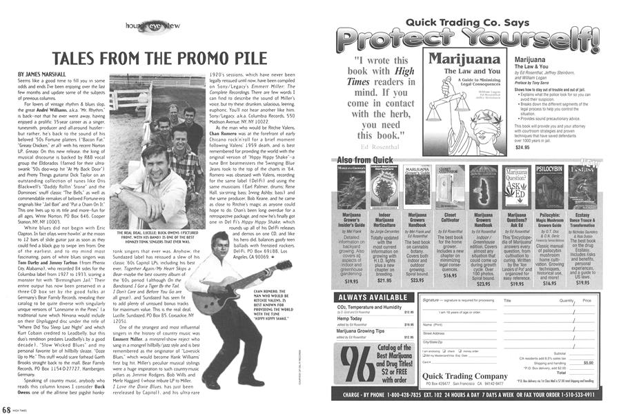 TALES FROM THE PROMO PILE