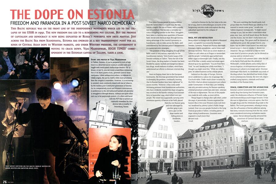 THE DOPE ON ESTONIA