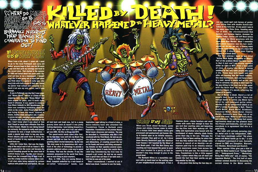 KILLED BY DEATH! WHATEVER HAPPENED TO HEAVY METAL?