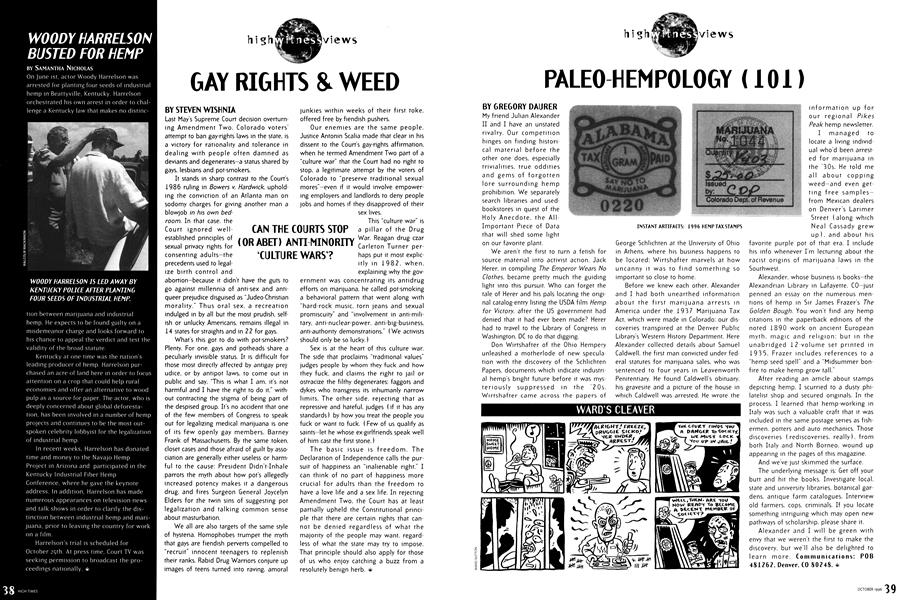 GAY RIGHTS & WEED