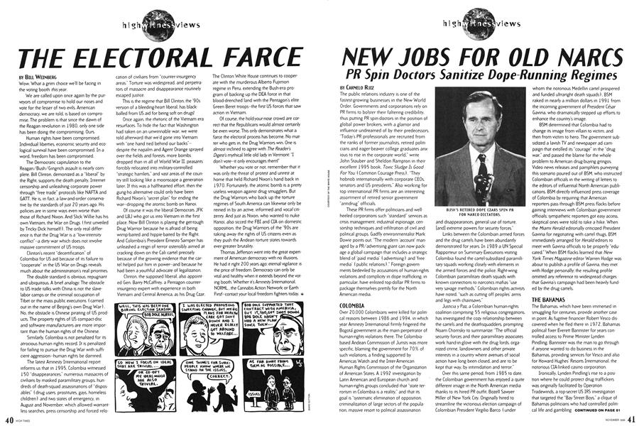 THE ELECTORAL FARCE