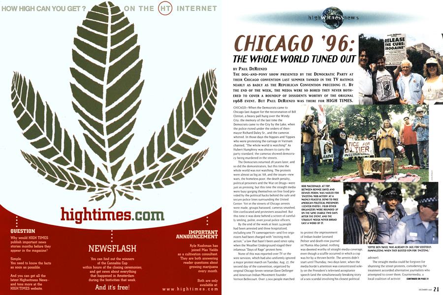 CHICAGO '96: THE WHOLE WORLD TUNED OUT