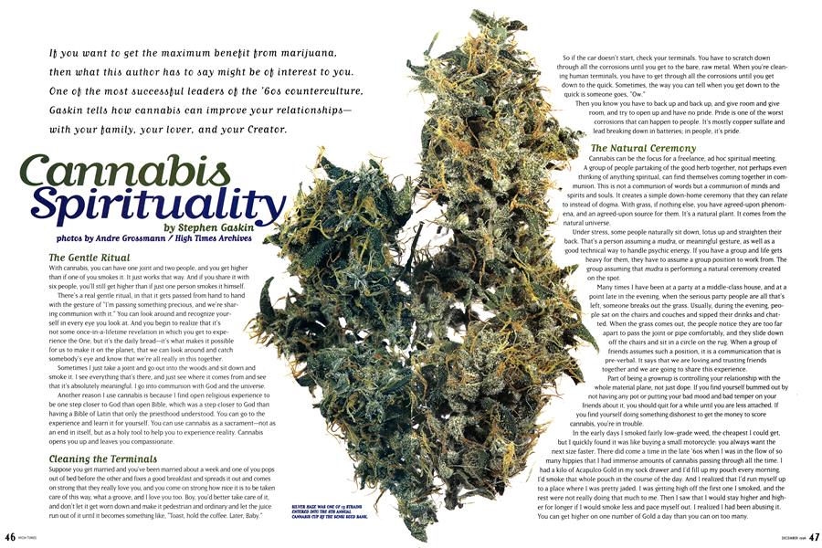 Cannabis Spirituality