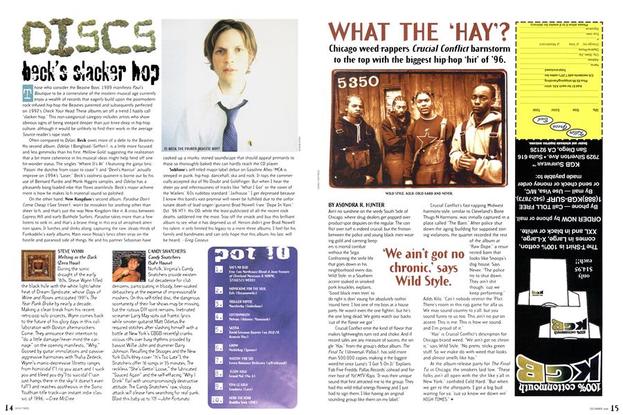 beck's slacker hop