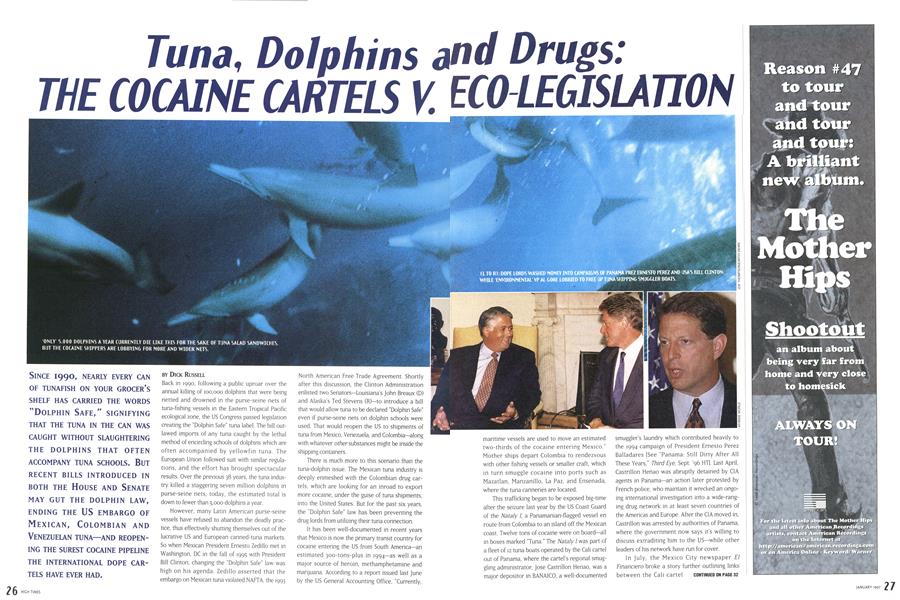 Tuna, Dolphins and Drugs: THE COCAINE CARTELS V. ECO-LEGISLATION