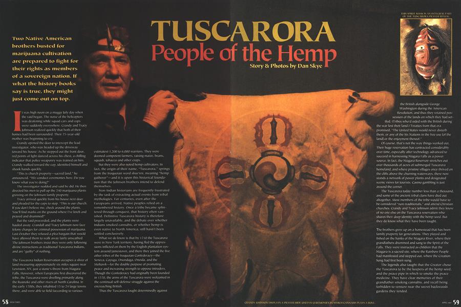 TUSC ARORA People o f the Hemp