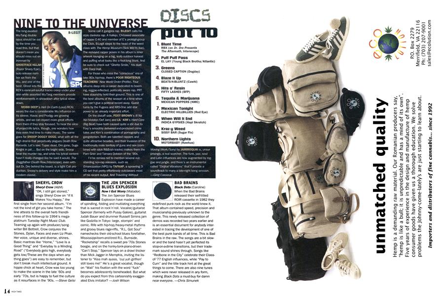 NINE TO THE UNIVERSE