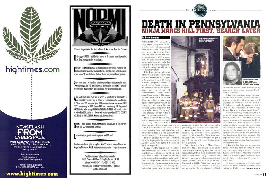 DEATH IN PENNSYLVANIA