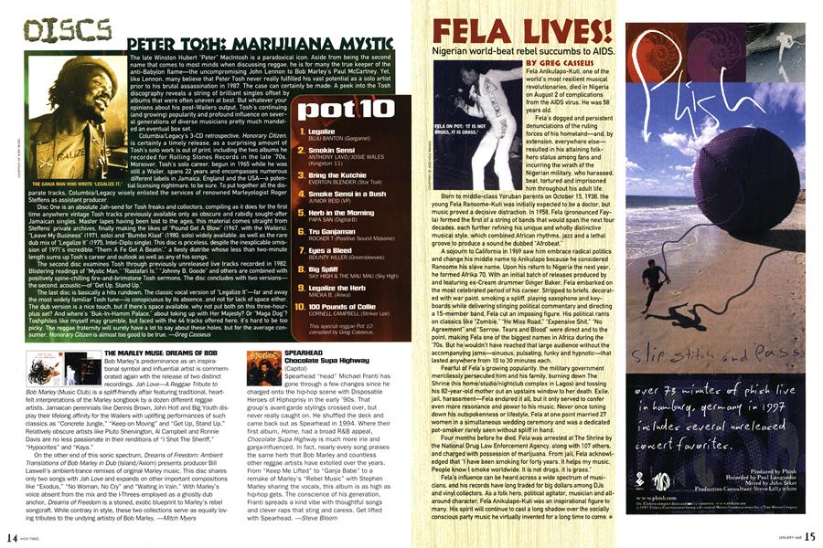 PETER TOSH MARIJUANA MYSTIC