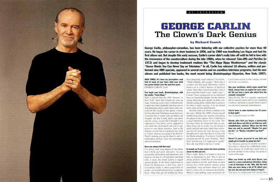 GEORGE CARLIN