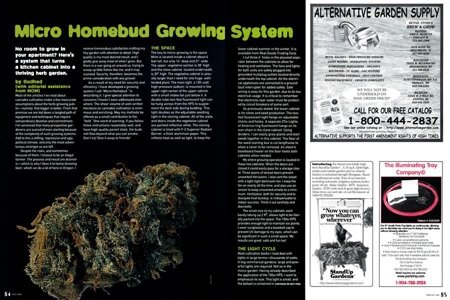 Micro Homebud Growing System