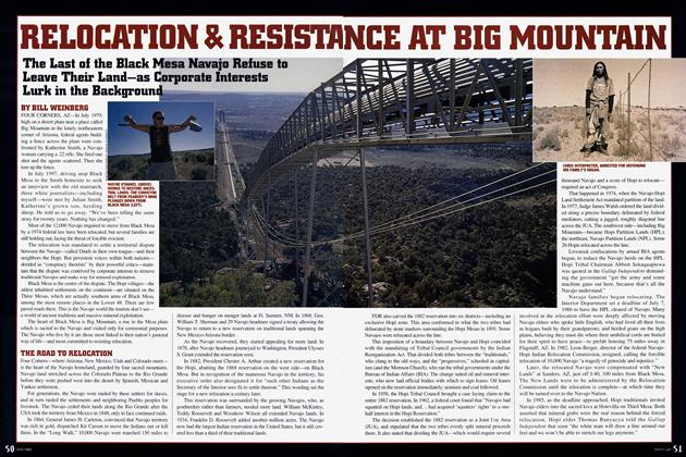 RELOCATION & RESISTANCE AT BIG MOUNTAIN