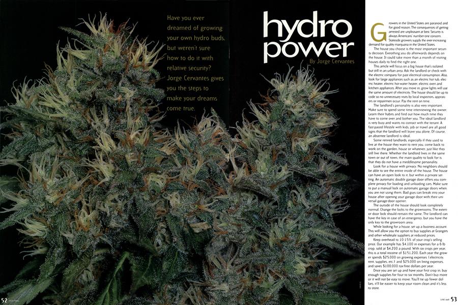 hydro power