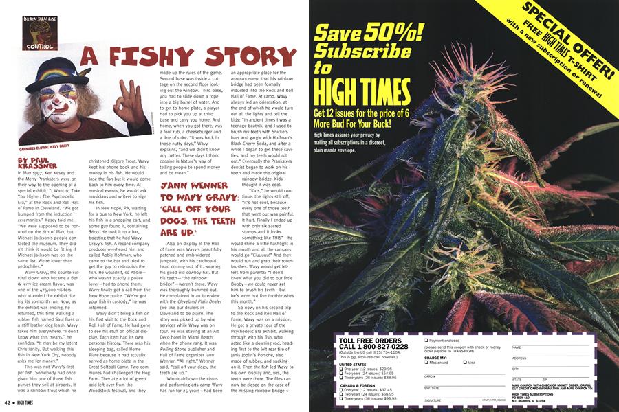 A FISHY STORY