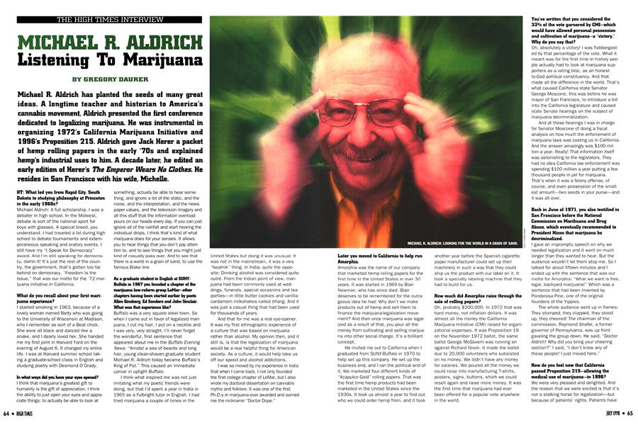 MICHAEL R. ALDRICH
