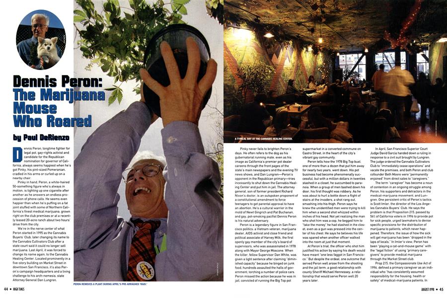 Dennis Peron: The Marijuana Mouse Who Roared