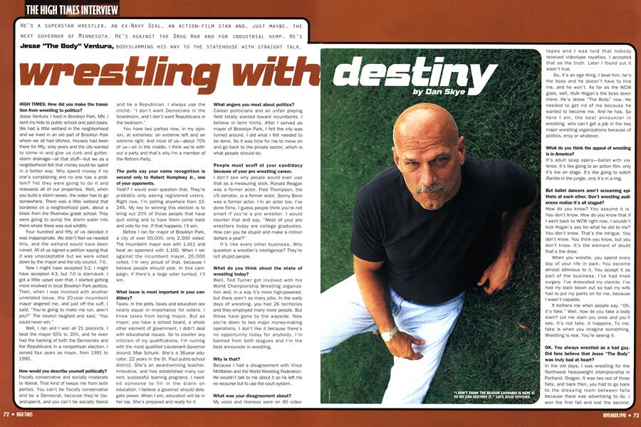 wrestling with destiny