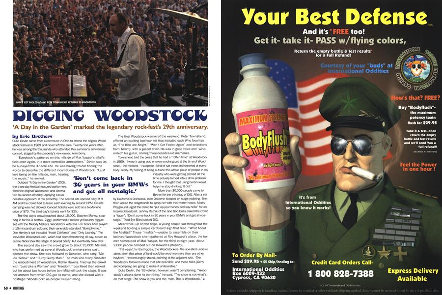 DIGGING WOODSTOCK