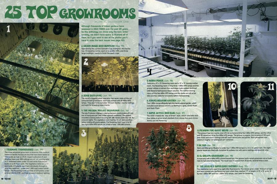 25 TOP GROWROOMS