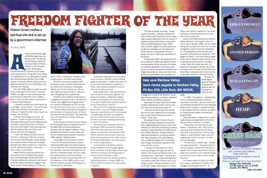 FREEDOM FIGHTER OF THE YEAR