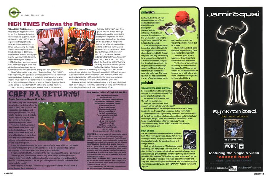 HIGH TIMES Follows the Rainbow