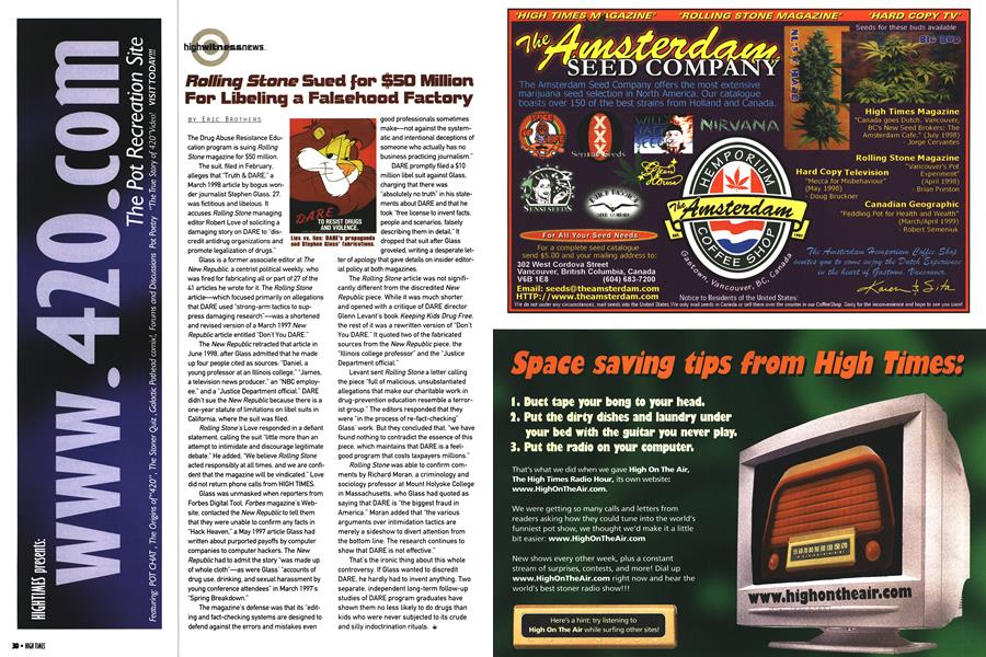 Rolling Stone Sued for $50 Million FOP Libeling a Falsehood Factory
