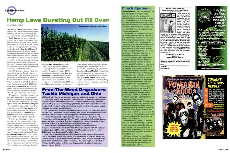 Hemp Laws Bursting Out All Over