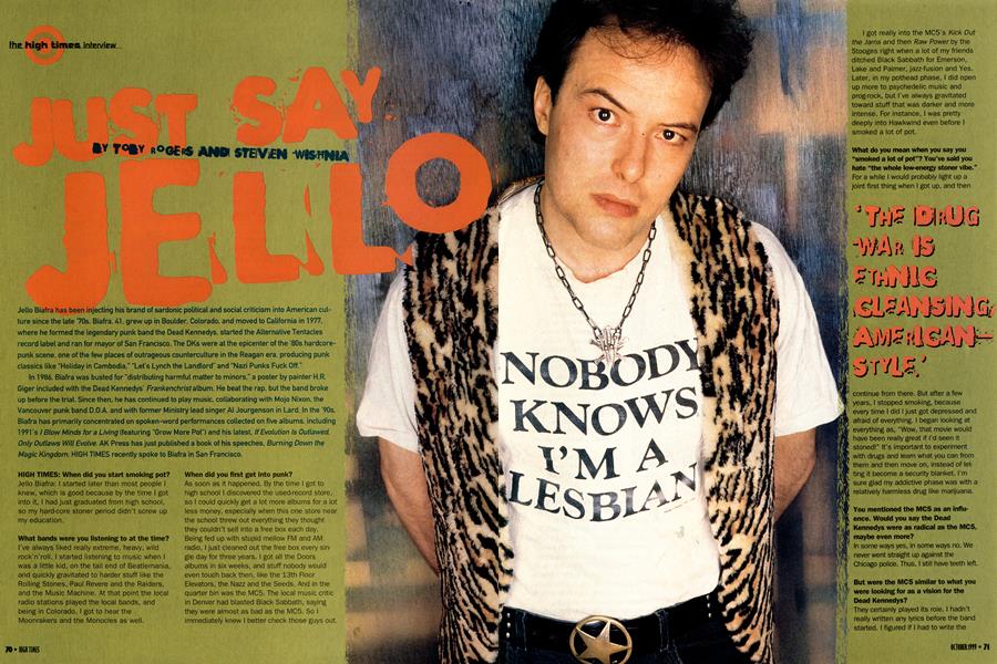 JUST SAY JELLO