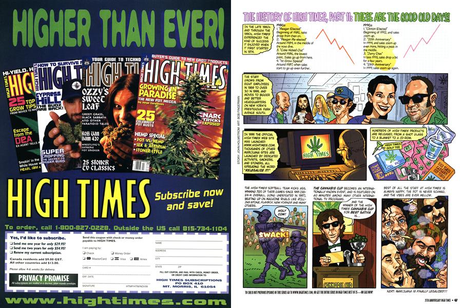 THE HISTORY OF HIGH TIMES 11: THESE ARE THE GOOD OLD DAYS!