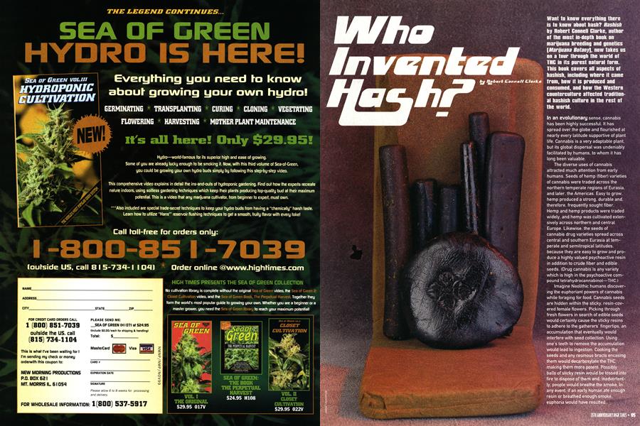 Who Invented Hash?