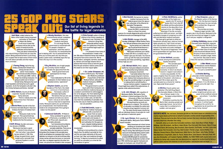 25 top pot STARS speak out