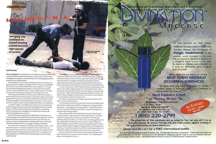 SLEAZE AND TERROR IN L.A.