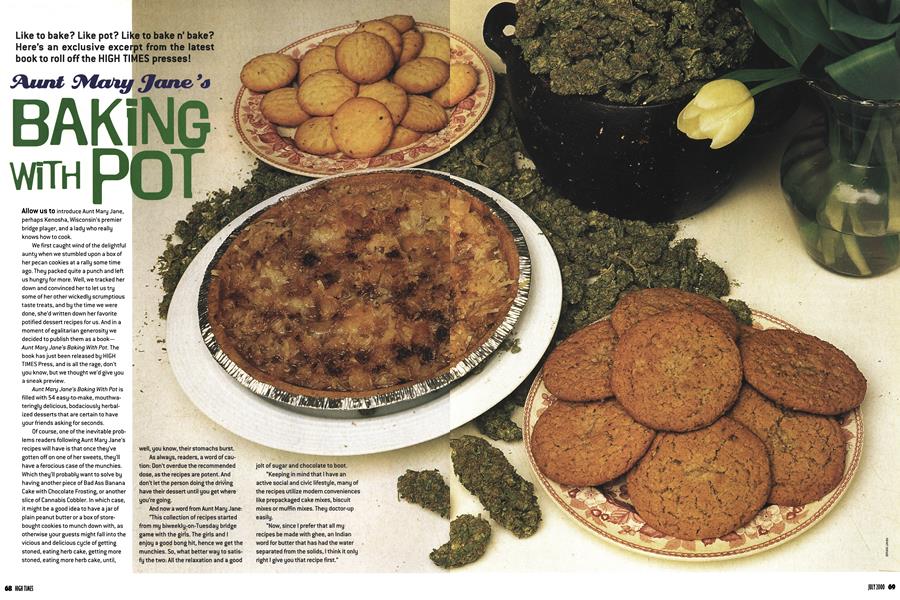 Aunt Mary Jane's BAKING WITH POT