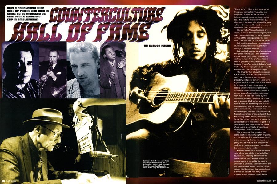 COUNTERCULTURE HALL OF FAME