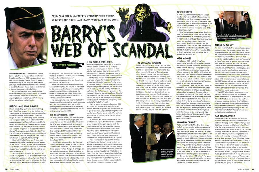 BARRY'S WEB OF SCANDAL